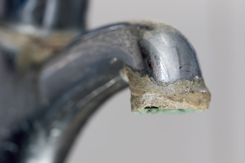 Hard Water Limescale Buildup in Hobe Sound FL
