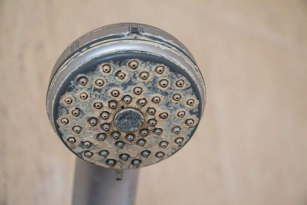 Dirty Hard Water Shower Head Treatment in Jensen Beach FL