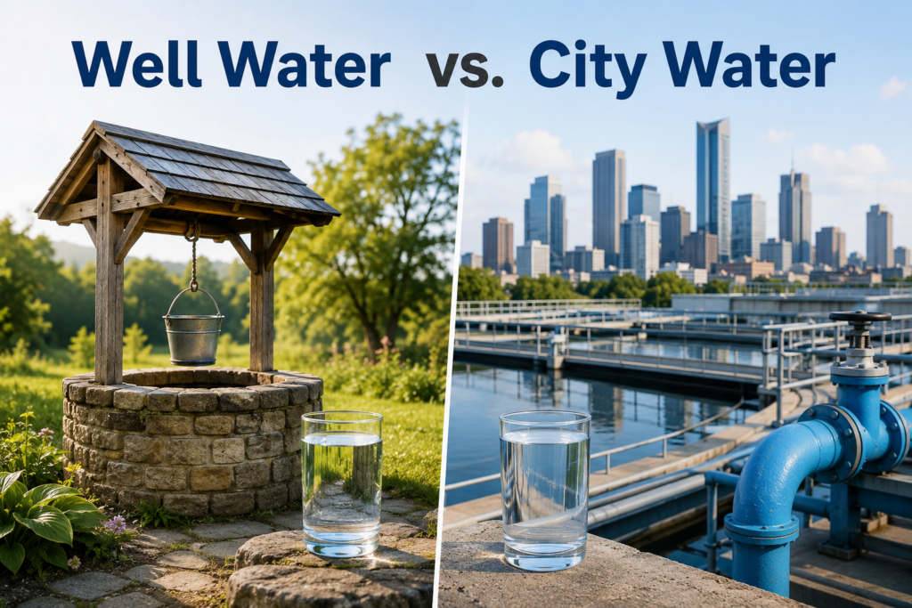 Well Water vs. City Water Florida